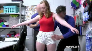 Busty rumaja gags dina hard cocks dua guards