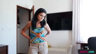 Mo nighean [f] dìreach a choisinn nach fàg an-seo hitting orm gus chuir mi i air a h-fours agus murt a tight slurping pussy gu orgasm - Jayesh Foxxx