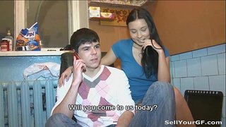 Dette tispe Sandra likte det