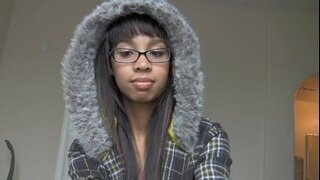 Bonito asiáticos adolescente footjob