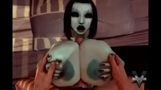 Titty kurat Soria ja Cum Tema Suu