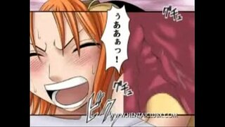 Gadis-gadis anime Nami Robin Spankwirecom bogel