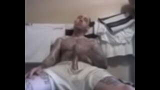 Bán guy, dick mór, cum shot