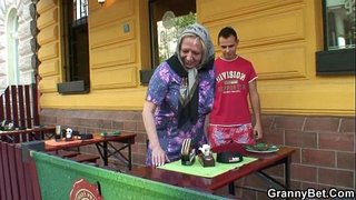 Big tits granny fucked pakeke