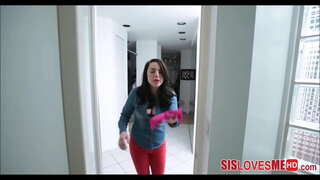 SisLovesMeHD-ကြီးမားတဲ့ Tits သဘာဝအဆင့်အစ်ပတ်ပတ်လည်ကစား POV