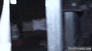 Paauglių sukrėstas mokytojas Drebulė Romanoff ir Monica Asis ir Marilyn Dvare handjob padėti