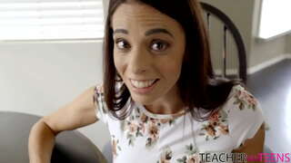 Finally lets fuck my teacher