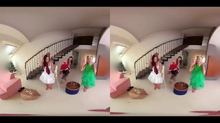 Bangsat Tilu Hot Babes dina Free Full Christmas Pangalaman!